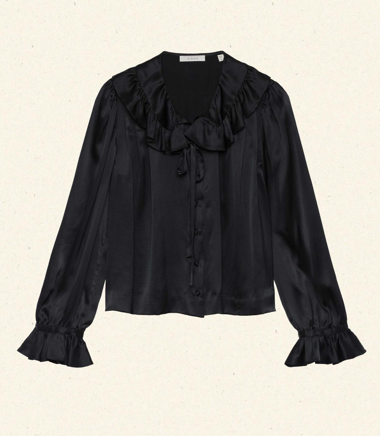 DÔEN Tops | Solange Top Black - Women