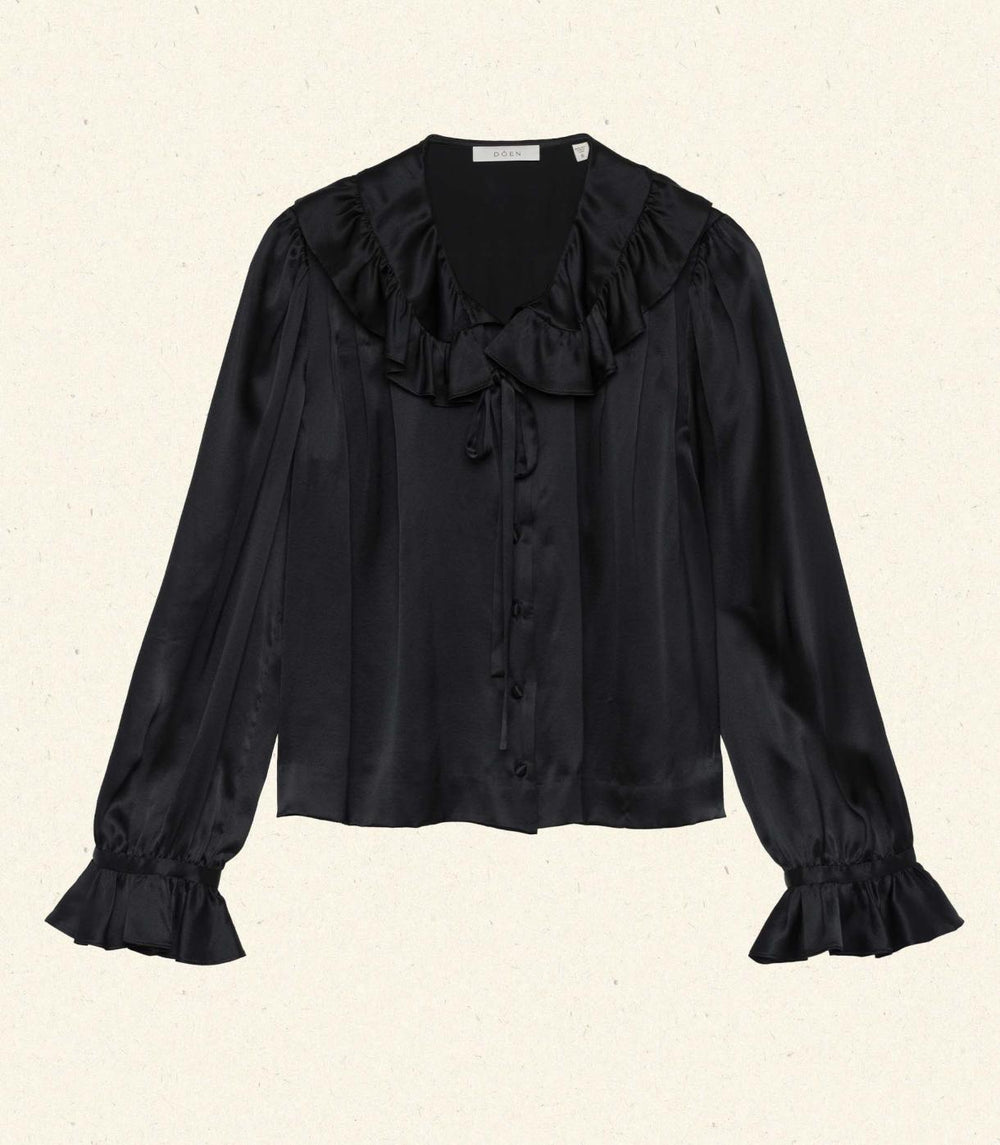 DÔEN Tops | Solange Top Black - Women