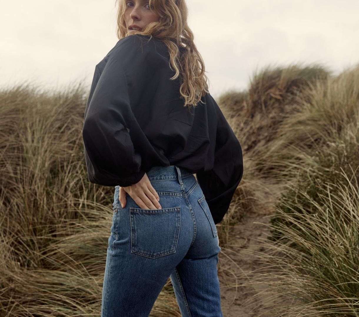 DÔEN Tops | The Jane Blouse Black - Women