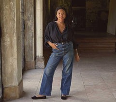 DÔEN Tops | The Jane Blouse Black - Women