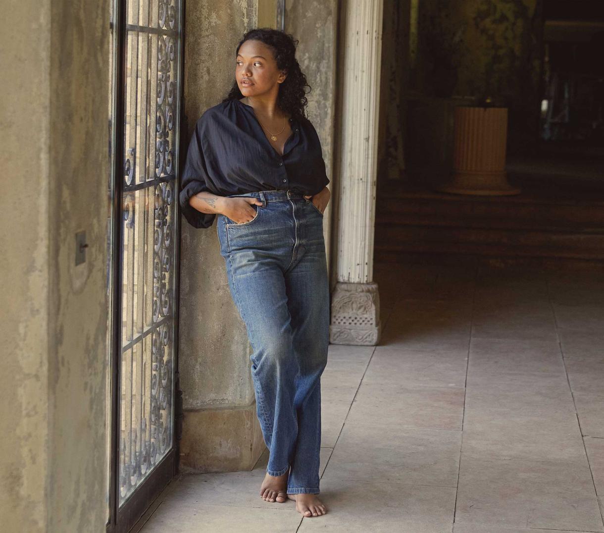 DÔEN Tops | The Jane Blouse Black - Women