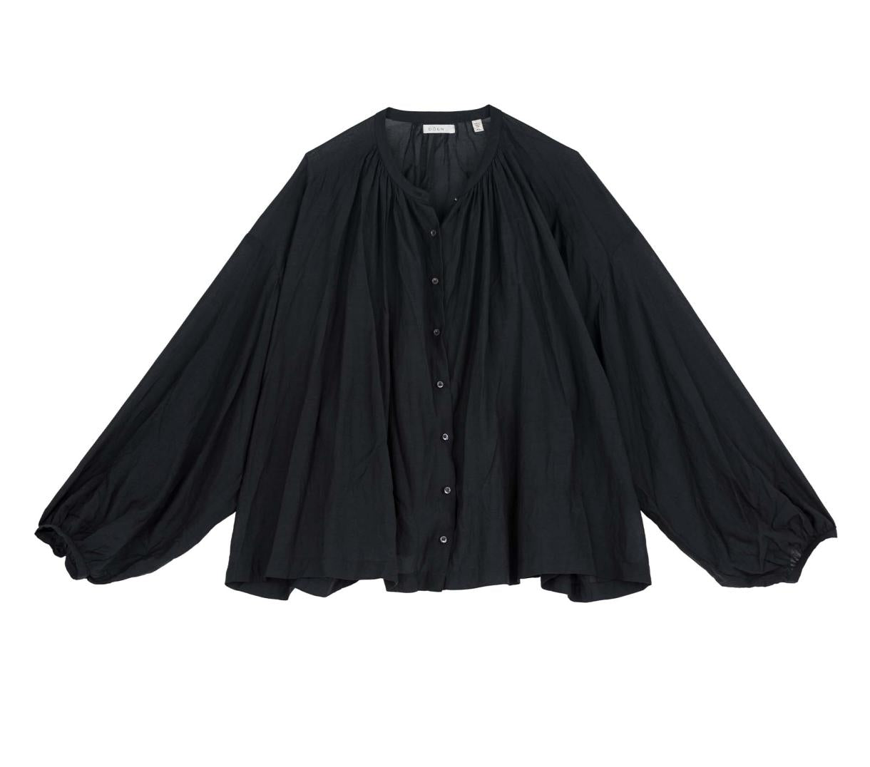 DÔEN Tops | The Jane Blouse Black - Women