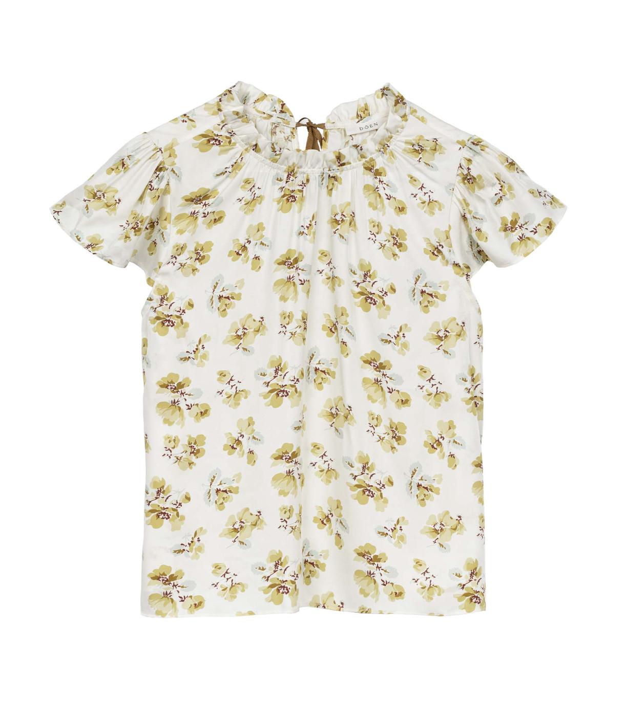 DÔEN Tops | Yvie Top Gold Frolicking Floral - Women